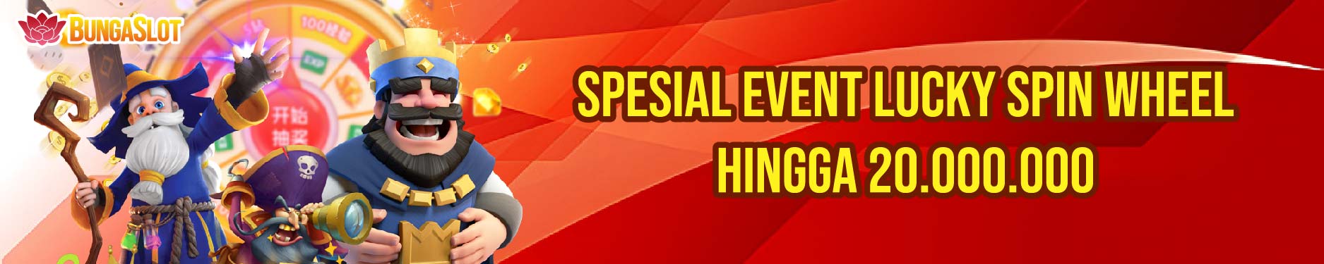 SPECIAL EVENT LUCKY SPIN WHEEL